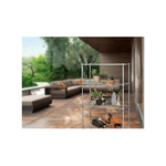 SERENA GROUP Kit scaffale Archimede Outdoor - 4 ripiani - 36 x 90 x 137 cm - acciaio zincato - cromato - Serena Group