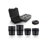 Samyang MF 24-35-50-85 MK2 VDSLR set custodia Canon EF a R