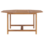 vidaXL Tavolo da Giardino 150x150x75 cm in Legno Massello di Teak