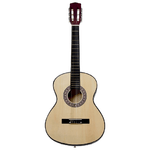 Chitarra Classica per Principianti Nera 4/4 39" in Tiglio