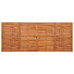 vidaXL Tavolo da Pranzo per Esterni 220x90x75cm Legno Massello Acacia