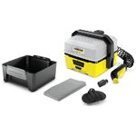 Karcher Kärcher OC 3 Pet idropulitrice Compatta Batteria 120 l/h Nero, Giallo