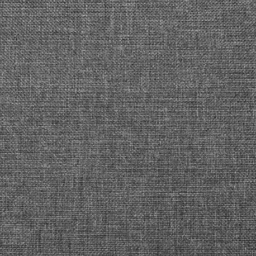 vidaXL Poggiapiedi con Gambe in Legno Grigio Chiaro in Tessuto