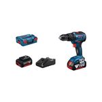 Bosch Professional GSB 18V-55 Trapano Percussione Batteria