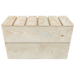 vidaXL Tavolo da Giardino 60x60x30 cm in Legno di Abete Impregnato