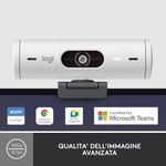 Logitech-Brio-500-webcam-4-MP-1920-x-1080-Pixel-USB-C-Bianco