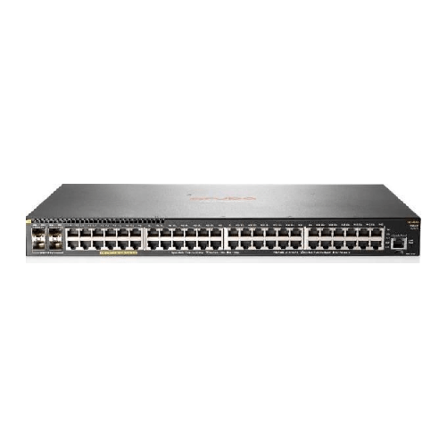 HP-Aruba-2930F-48G-PoE--4SFP-Switch-L3-gestito-48-x-10-100-1000--PoE-----4-x-Gigabit-SFP--uplink--montabile-su-rack-PoE-