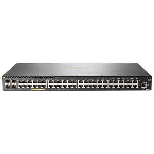 HP-Aruba-2930F-48G-PoE--4SFP-Switch-L3-gestito-48-x-10-100-1000--PoE-----4-x-Gigabit-SFP--uplink--montabile-su-rack-PoE-
