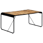 Tavolo da Pranzo 180x90x76 cm Legno Massello di Mango Grezzo