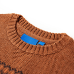 Maglione per Bambini Lavorato a Maglia Cognac 104