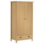 vidaXL Armadio a 2 Ante Hill 89x50x170 cm Legno Massello di Pino