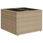 vidaXL Set Divano da Giardino 8 pz con Cuscini Beige in Polyrattan