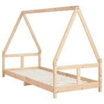 vidaXL Giroletto per Bambini 80x200 cm in Legno Massello di Pino