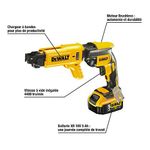 DeWALT DCF620P2K-QW cacciavite elettrico e avvitatore a impulso 4400 Giri/min Nero, Giallo