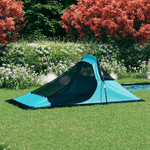 vidaXL Tenda da Campeggio 317x240x100 cm Blu