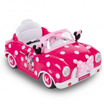 Disney Macchina Elettrica Bambini Minnie Auto a Batteria 6 V per Bimbi Disney