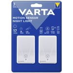 Varta Motion Sensor Night Light Twin Pack W-O