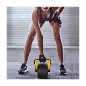 2 in 1 Kettlebell and Ab Roller Wheel  35x26x26 cm