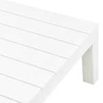 vidaXL Tavolo da Giardino Bianco 78x78x31 cm in Plastica