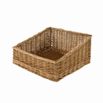 Vacchetti Cesta espositore vimini rettangolare cm45x35h12/21