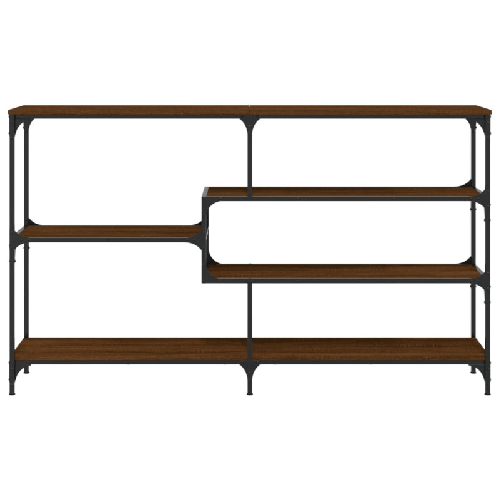 vidaXL Tavolino Consolle Rovere Marrone 160x32x95 cm Legno Multistrato