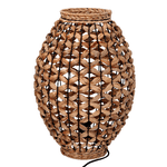 Vacchetti Lampada rattan naturale con attacco cm ø25h35,5