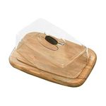 Checco Contenitore Formaggio Rettangolare Legno Cm 30X21