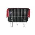 Bbq Barbecue Rettangolare Rosso 58X38 H.82