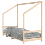 vidaXL Giroletto per Bambini 80x200 cm in Legno Massello di Pino