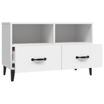 vidaXL Mobile Porta TV Bianco 80x36x50 cm in Legno ingegnerizzato