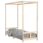 vidaXL Giroletto per Bambini 80x200 cm in Legno Massello di Pino