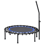 vidaXL Trampolino da Fitness con Manico 102 cm