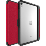 OtterBox Symmetry Series Folio - Flip cover for tablet - polycarbonate, synthetic rubber - ruby sky - for Apple 10.9-inc