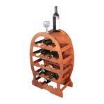 Cantinetta Legno 23 Posti Noce Cm 49X26,5 H 76