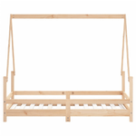 vidaXL Giroletto per Bambini 80x160 cm in Legno Massello di Pino