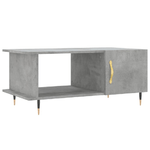 vidaXL Tavolino da Salotto Grigio Cemento 90x50x40cm Legno ingegnerizzato