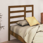 Testiera per Letto Miele 81x4x104 cm in Legno Massello di Pino