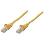 Intellinet RJ-45, M/M, 5m cavo di rete Giallo Cat5e U/UTP (UTP)