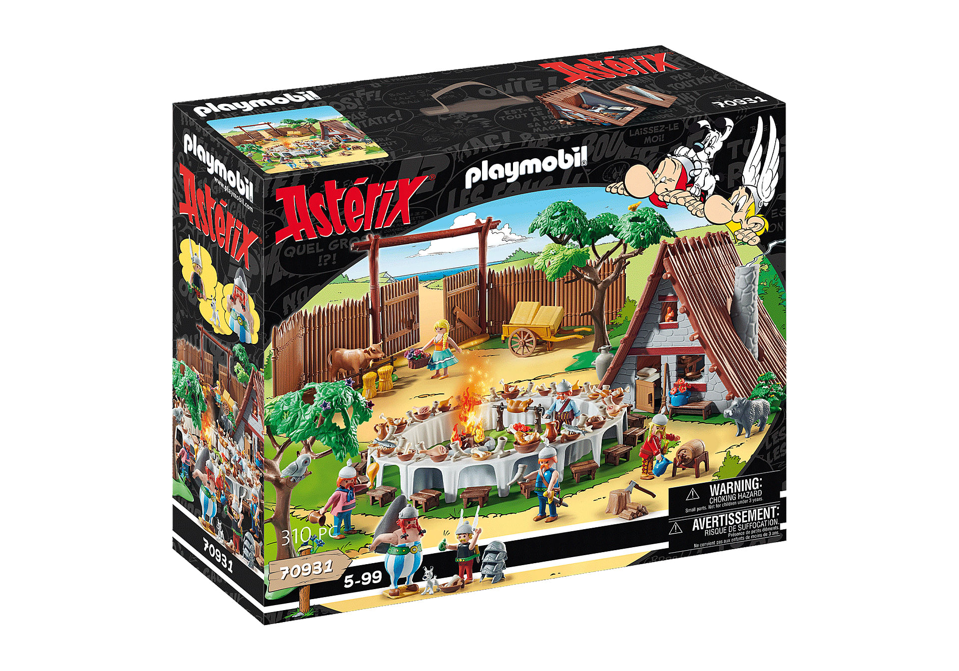 Playmobil Asterix Grande Festa del Villaggio (70931)