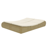 Lettino Prendisole in Polyrattan Beige