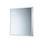 Gedy Specchio Senza Luci Con Cornice Bianco Polistirolo 60x55x3,5 Cm