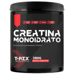 T-Rex Integratori Creatina Monoidrata Polvere 250 grammi - Integratore alimentare per massa muscolare e boost energetico