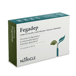 Nutracle Fegadep 30 compresse 600 mg - Per Depurare e Disintossicare il Fegato - Integratore Forte con Cardo Mariano - Drenante Diuretico Detox