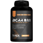 T-Rex Integratori BCAA 8:1:1 Integratore alimentare di aminoacidi ramificati con Vitamina B1, B6 ed E | Anabolic Post workout potente | 150 compresse