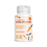 Nutracle Betacarotene 80 perle da 438 mg | Integratore per vista, Alta Concentrazione di Pro Vitamina A | Attivatore Abbronzatura Forte Intensificante