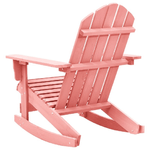 vidaXL Sedia a Dondolo da Giardino Adirondack Massello di Abete Rosa