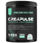 T-Rex Integratori, Creatina Monoidrata + Glutammina CreaPulse - Integratore alimentare per massa muscolare, definizione e boost energetico pre workout