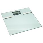 Bilancia pesapersone elettronica 150kg in vetro temperato grigio scuro