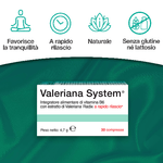 valeriana system - integratore alimentare utile per le propriet{ distensive e la conciliazione del