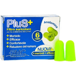 earplug scudo plus 6 coppie 12